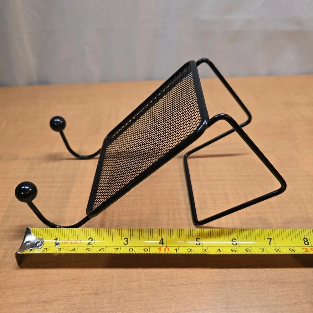 Two Black Mesh Metal‎ Office Phone Tablet Holder 4